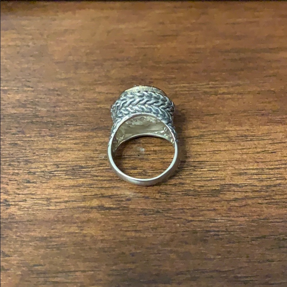 Sterling Silver Cable Ring - image 2
